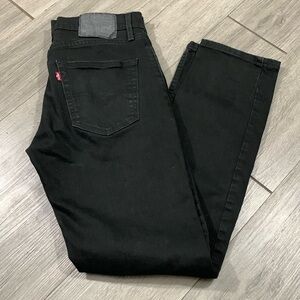 Levi’s 511 Black Slim Straight Stretch Jeans size 32